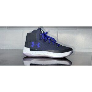 Under Armour Curry 3Zer0 Mens Athletic Basketball Shoes Size 8 Purple Black